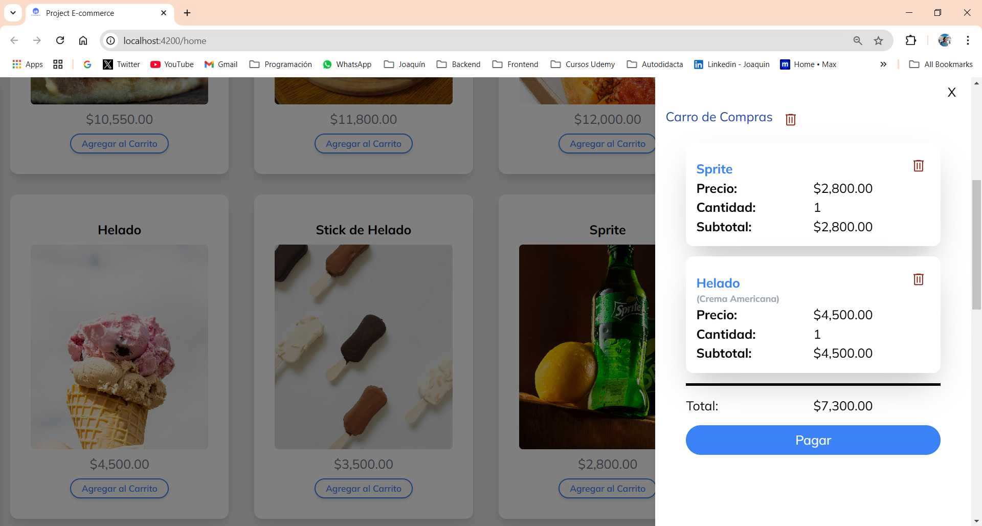 Pedidos Internos